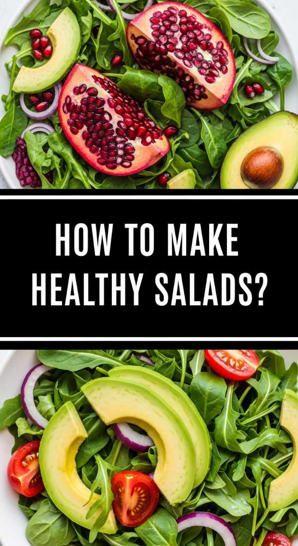 How To Make Healthy Salads 69ee3adfd3be2