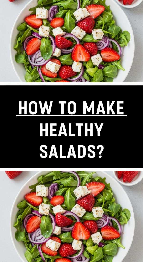 How To Make Healthy Salads 69f0f070d7b53