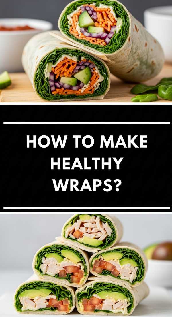 How To Make Healthy Wraps 69e726a1e8837