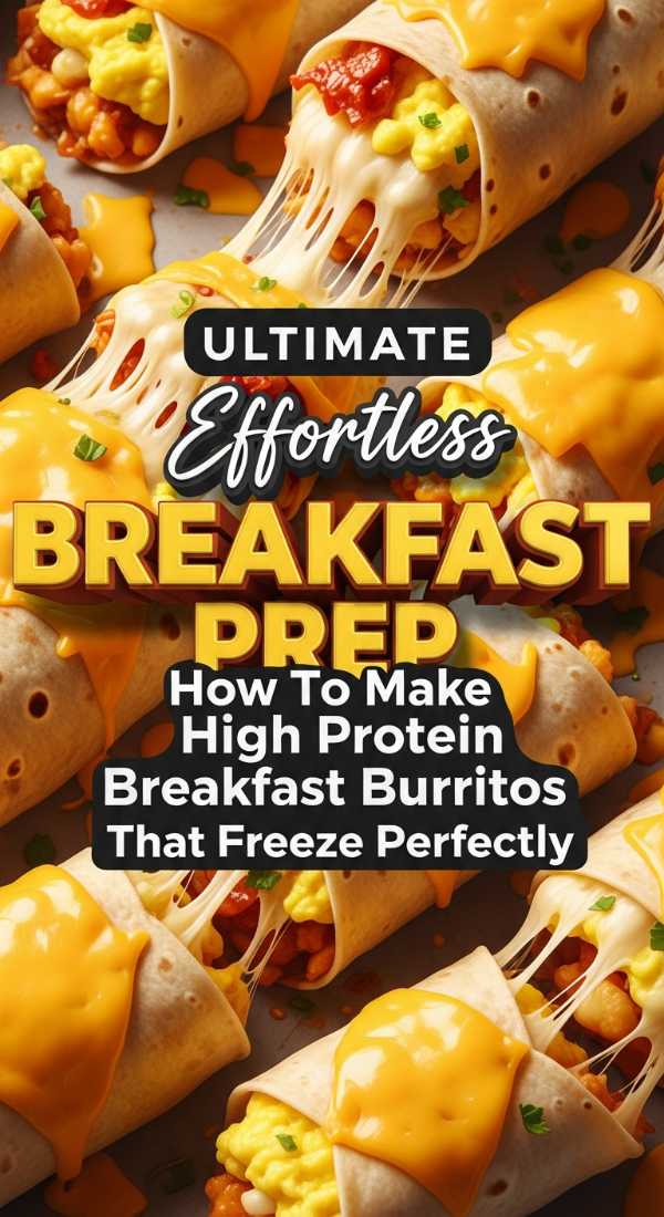How To Make High Protein Breakfast Burritos That Freeze Perfectly 69f061f3ebd23