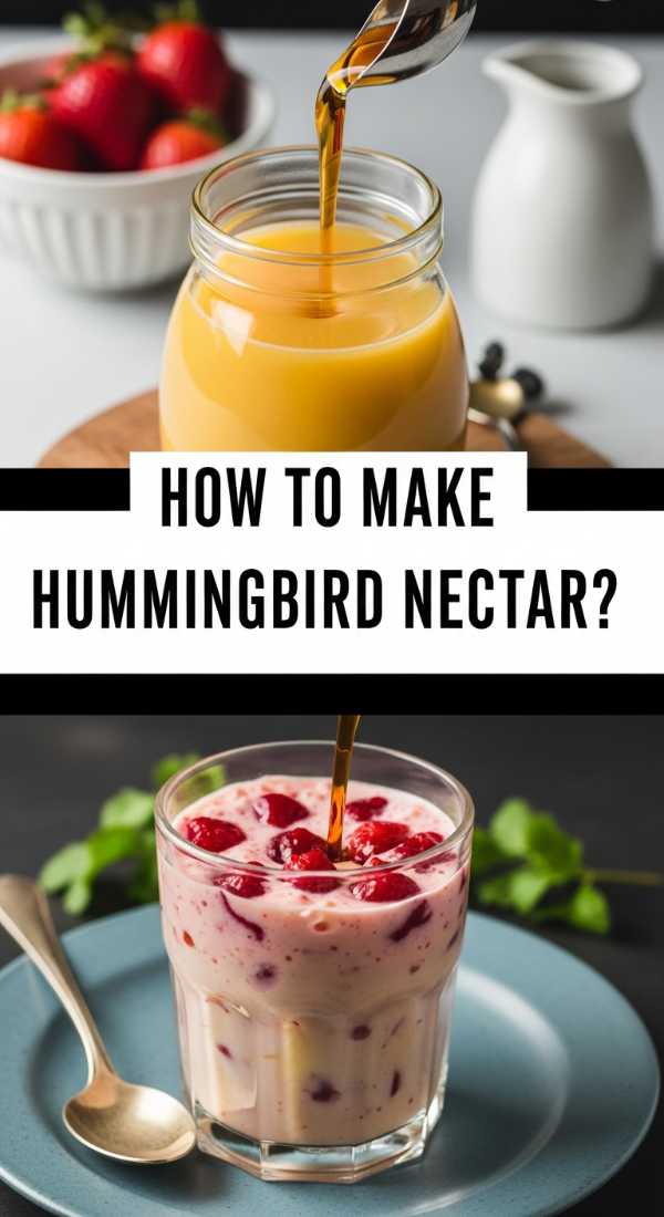 How To Make Hummingbird Nectar 69e63952ac358
