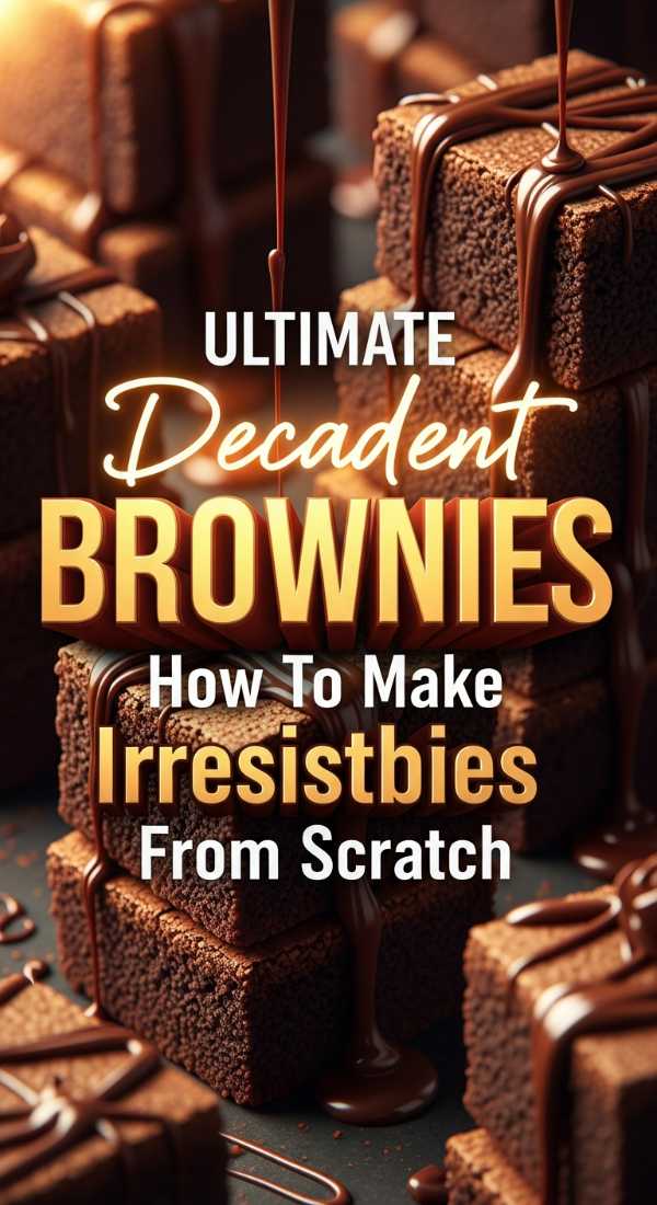 How To Make Irresistible Brownies From Scratch 69f061db6eff6