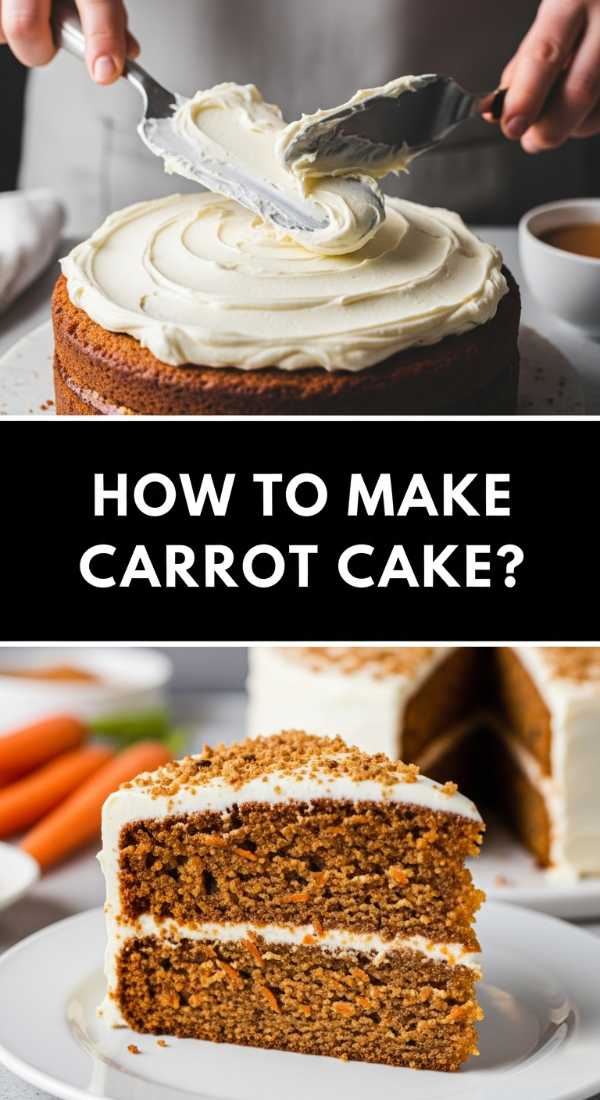 How to make moist carrot cake?