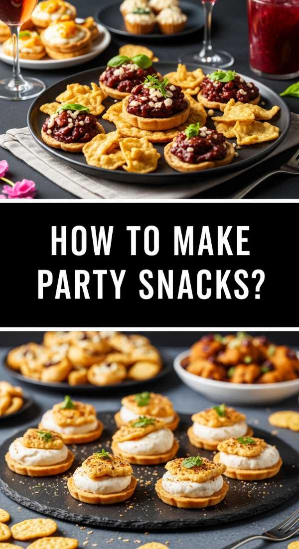 How To Make Party Snacks 69ee3acfd4934