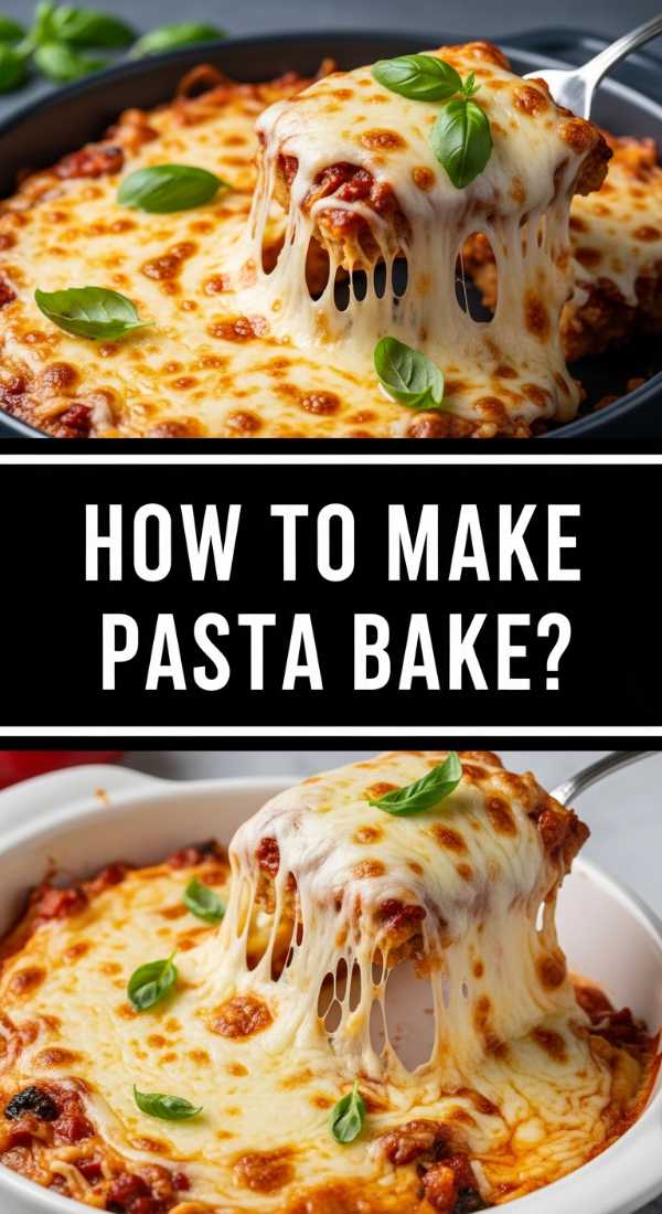 How to make pasta bake?
