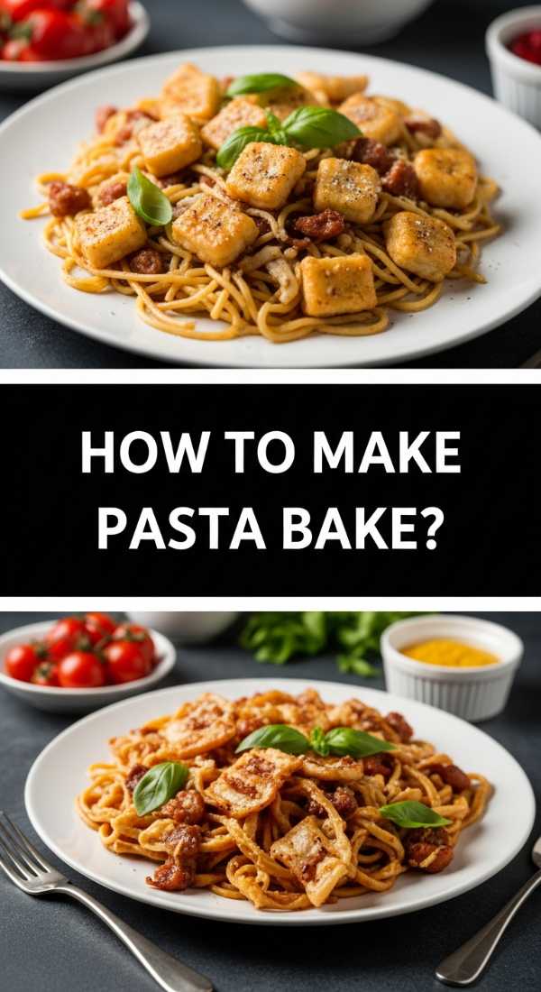 How to make pasta bake?