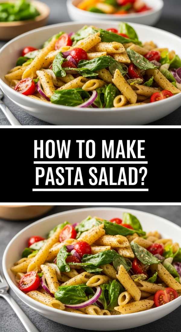 How To Make Pasta Salad 69df696dc8a07