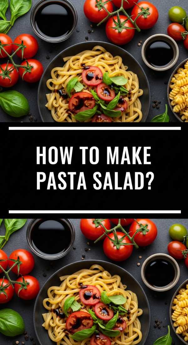 How To Make Pasta Salad 69e3a5dc93503