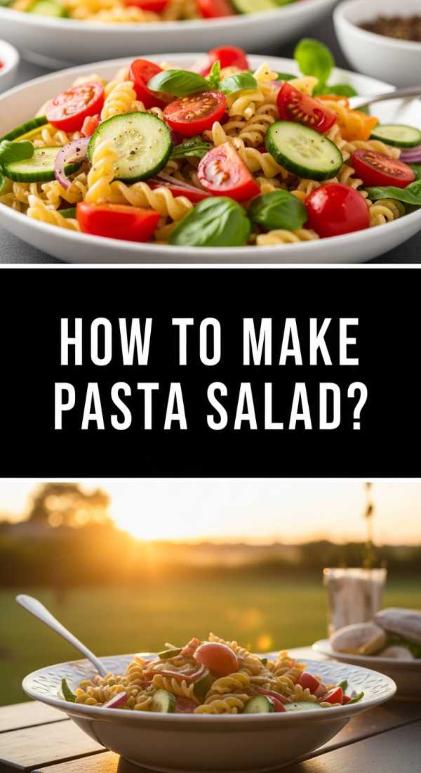 How To Make Pasta Salad 69ea339d5d535