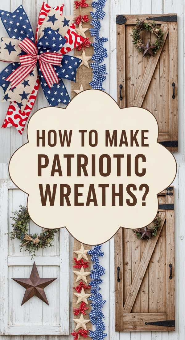 How To Make Patriotic Wreaths For A Festive Front Door 69dde8cb6e59b