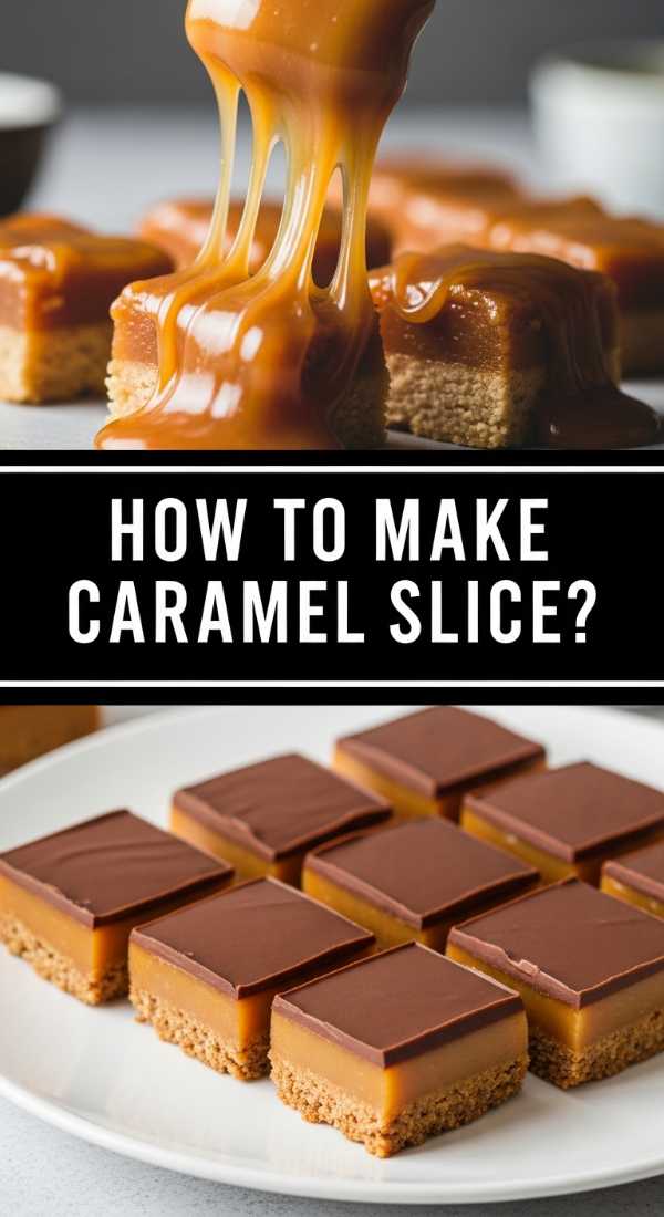 How to make perfect caramel slice?
