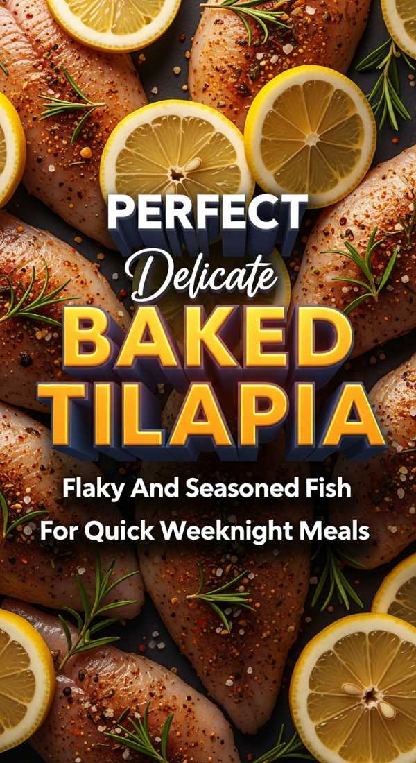 How To Make Perfect Flaky Baked Tilapia At Home 69edb5aca85f7