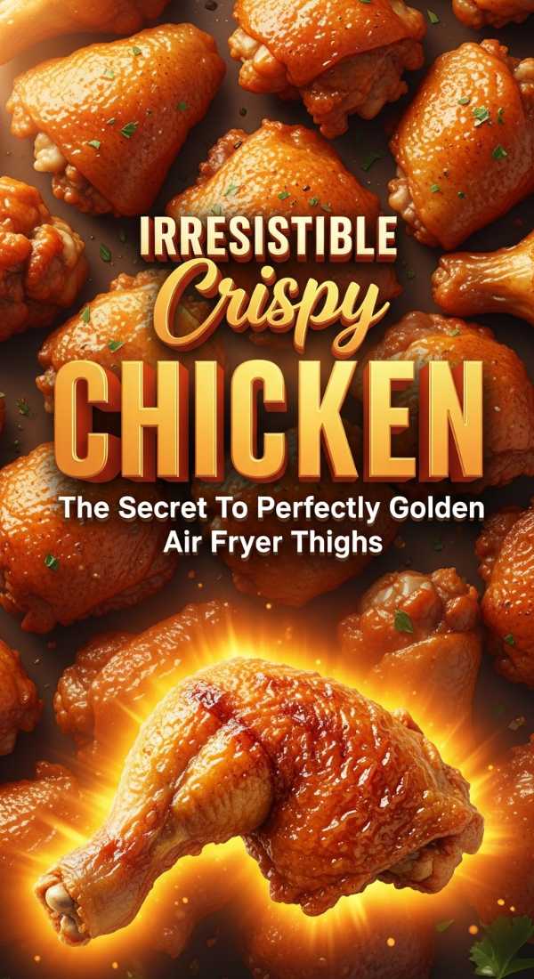 How To Make Perfectly Golden Air Fryer Chicken Thighs 69edba246cb22