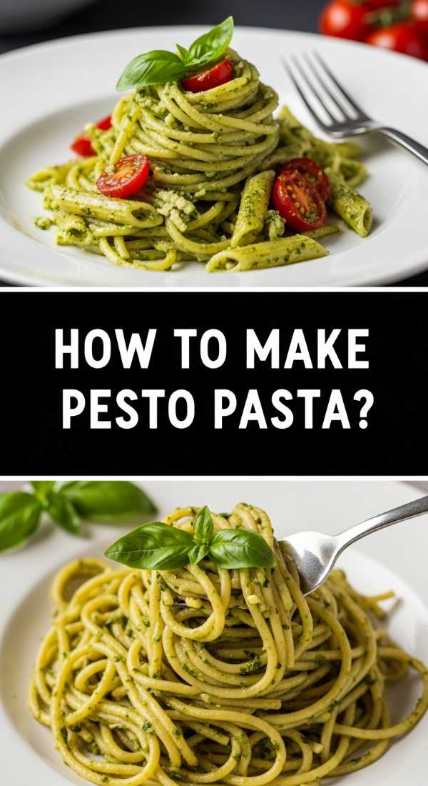 How To Make Pesto Pasta 69e3ab284c7bc