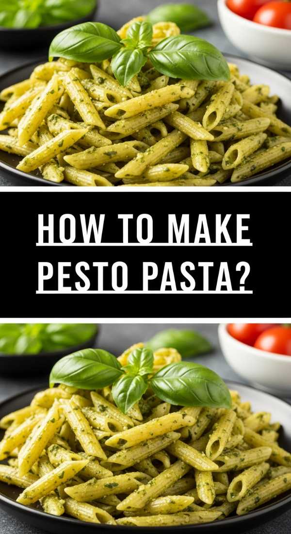How To Make Pesto Pasta 69ef891c755a5