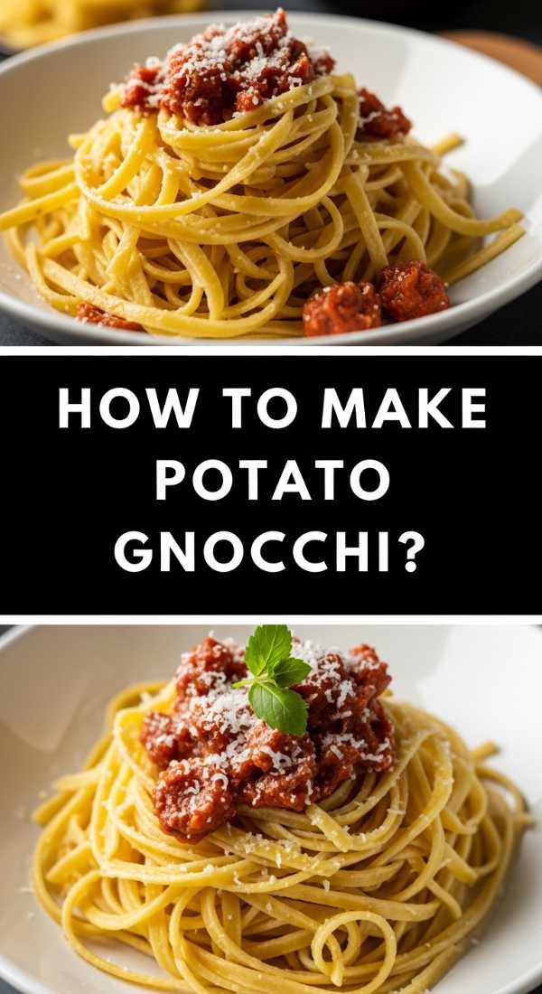How to make potato gnocchi?