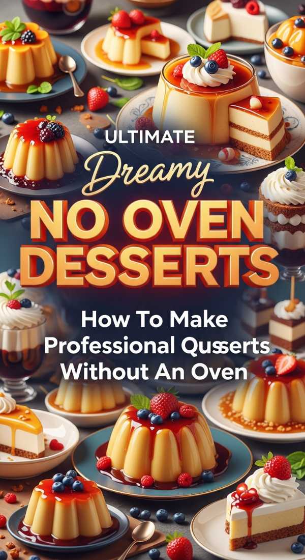 How To Make Professional Quality Desserts Without An Oven 69e363bad340d