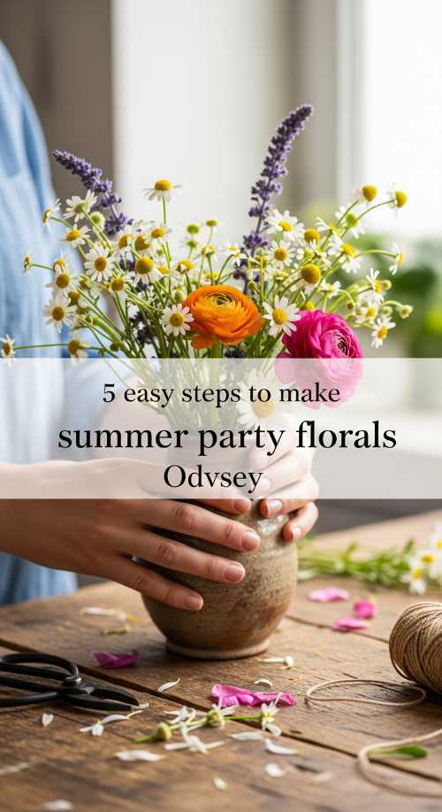 How to Make Professional Summer Florals