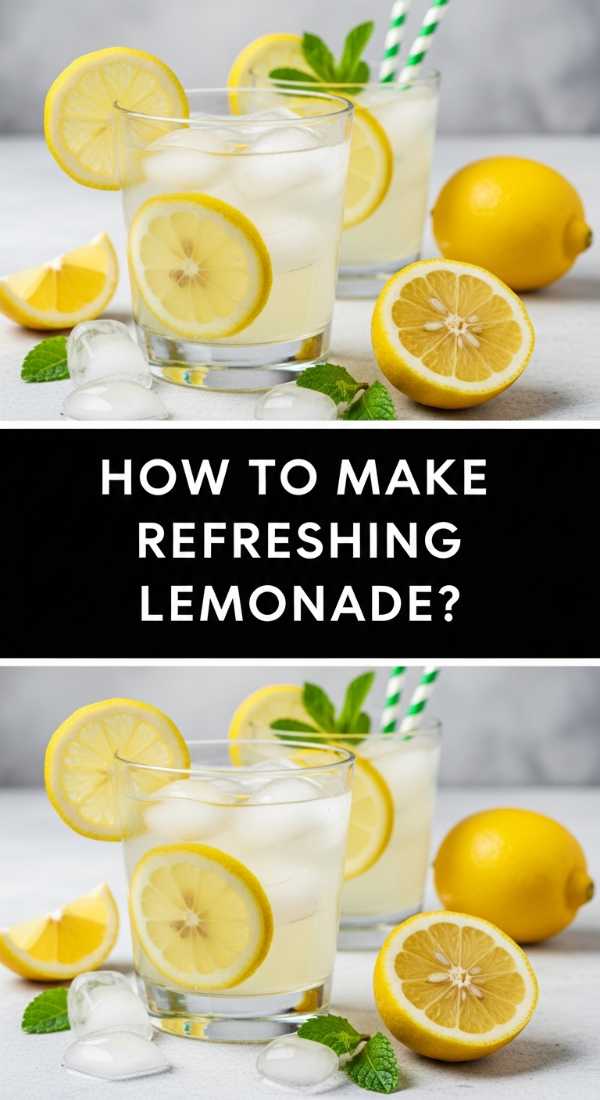 How To Make Refreshing Lemonade 69e5127cb2467
