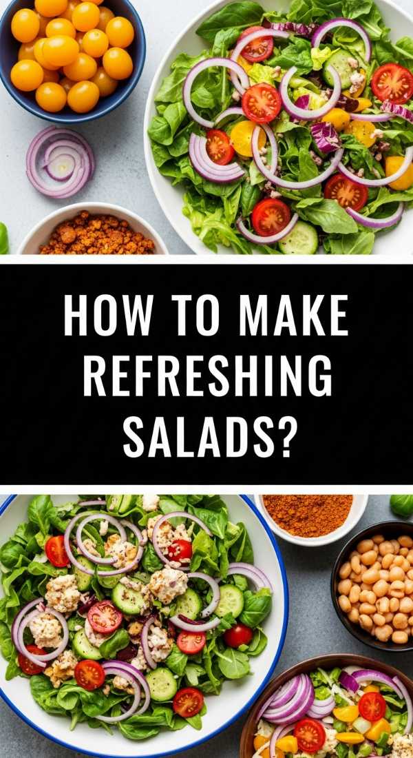 How To Make Refreshing Salads 69eba1732f41c