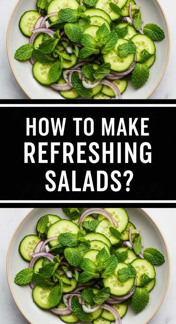 How To Make Refreshing Salads 69eba56229bf6