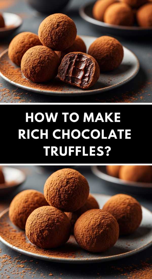 How To Make Rich Chocolate Truffles 69e511747153d