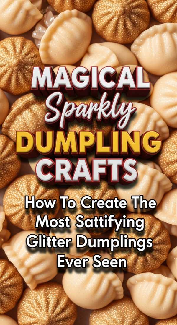 How To Make Satisfying Diy Glitter Dumpling Squishies 69edb5b021181