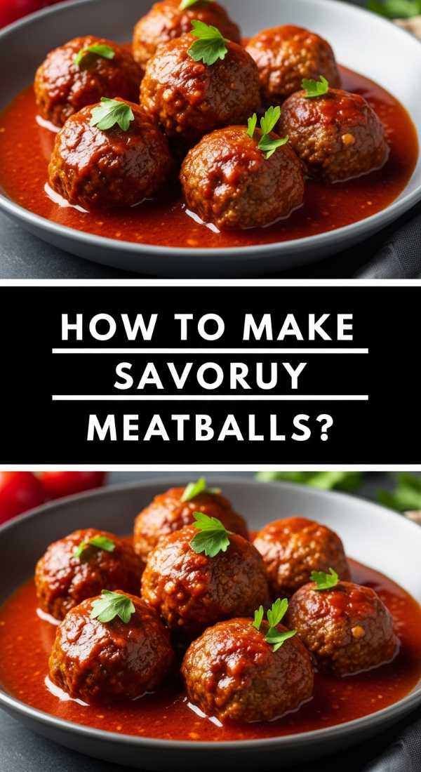 How To Make Savory Meatballs 69e3a5cdef418