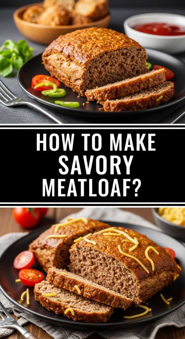 How To Make Savory Meatloaf Recipes 69f0ef6c852d8