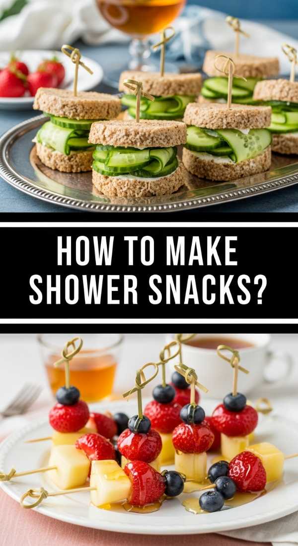 How To Make Shower Snacks 69eca5c1d8207