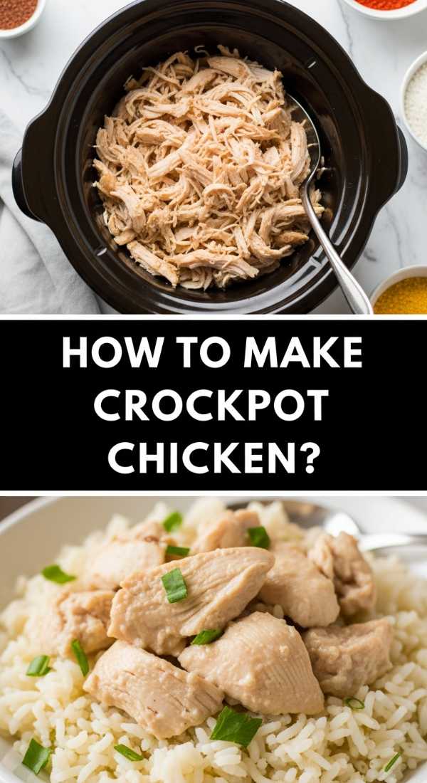 How To Make Slow Cooker Crockpot Chicken 69f0f07d88cc1