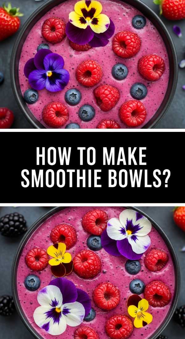 How To Make Smoothie Bowls 69eba17525d21