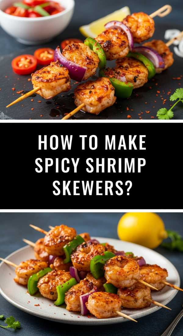How To Make Spicy Shrimp Skewers 69e3a5d234296