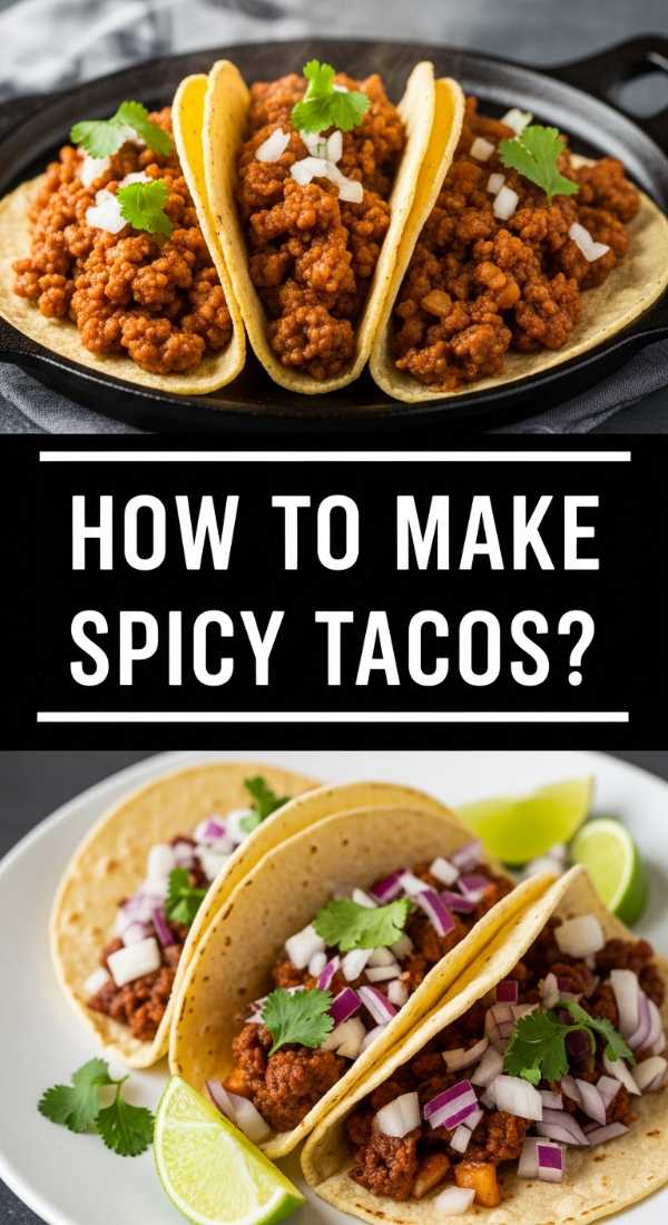 How To Make Spicy Tacos 69ea52e95e369