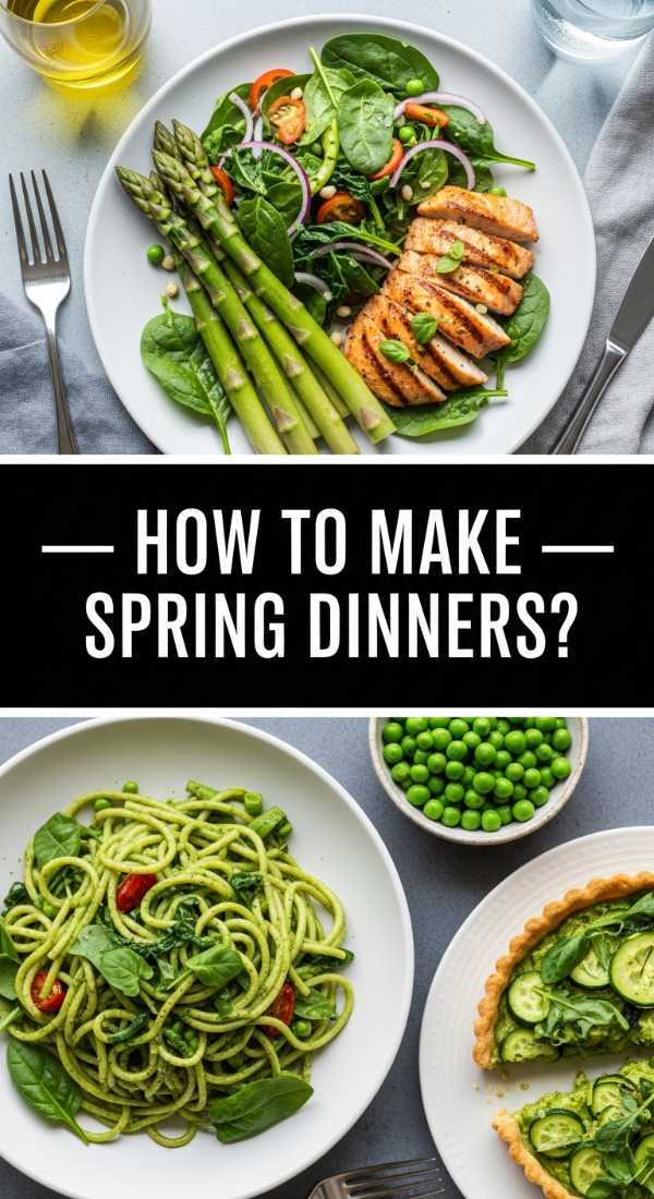 How To Make Spring Dinners 69e637720939a
