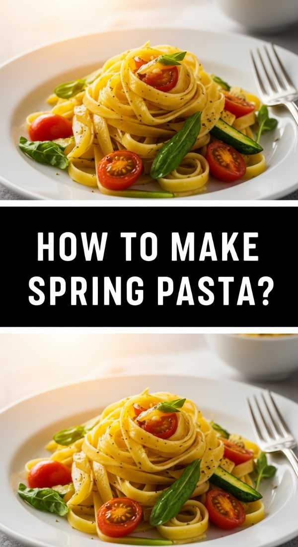 How To Make Spring Pasta 69e756697adc4
