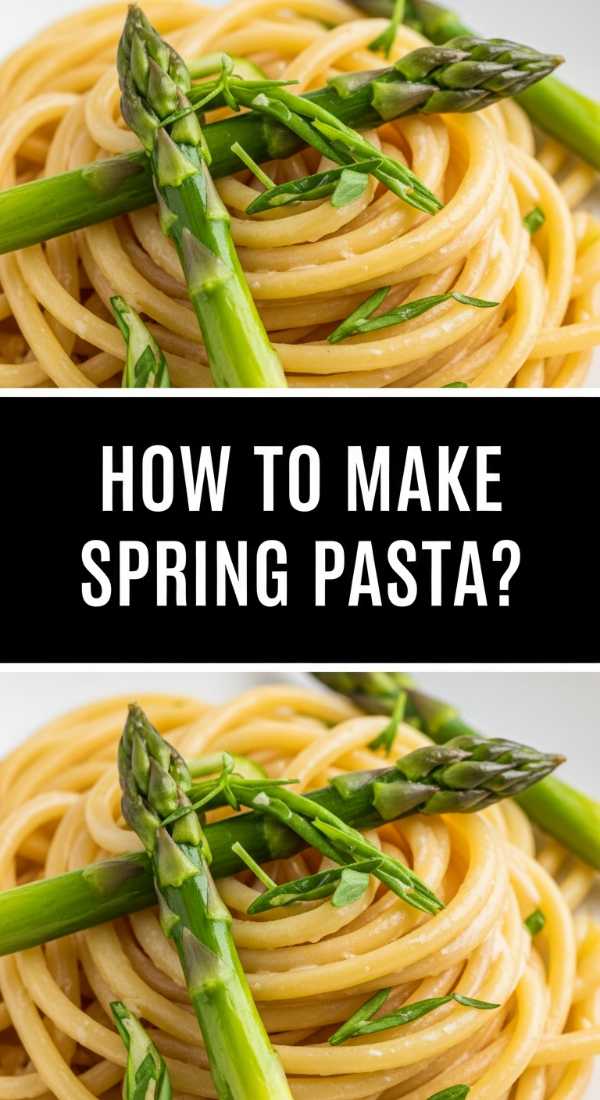 How To Make Spring Pasta 69ef8c2e5d11b