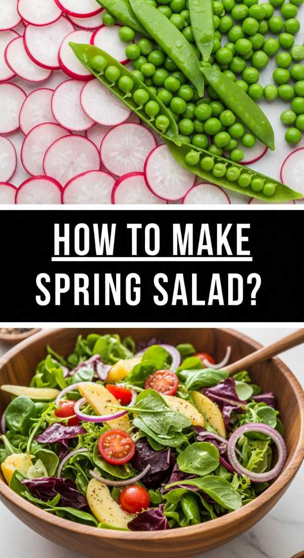 How To Make Spring Salad 69df6b424fe0d