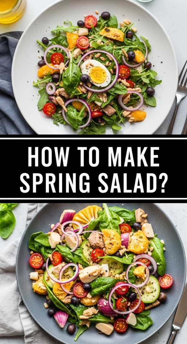 How To Make Spring Salad 69df8f7394473