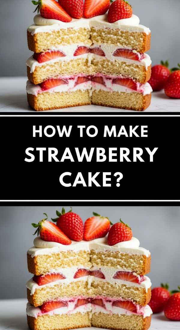 How To Make Strawberry Cake 69e85b374c188