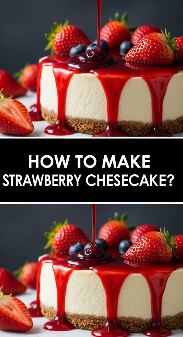How To Make Strawberry Cheesecake 69e85b20833e0