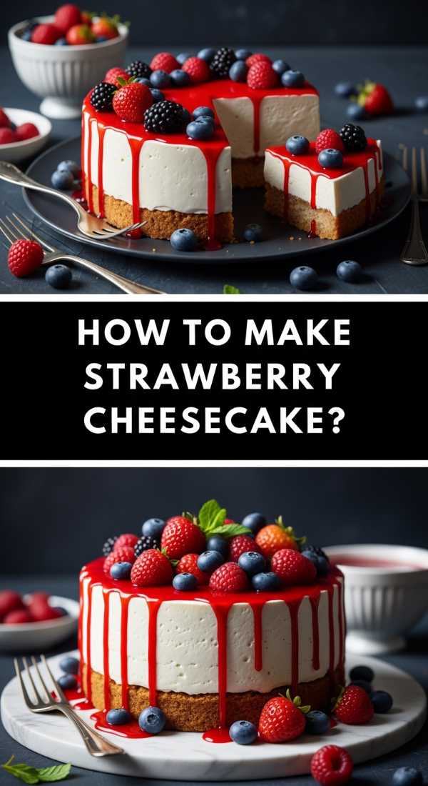 How To Make Strawberry Cheesecake 69ee3ad2ca185