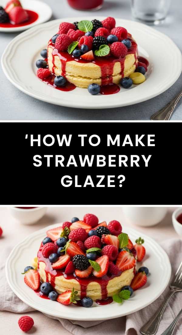 How To Make Strawberry Glaze 69ee3ad36ad2d