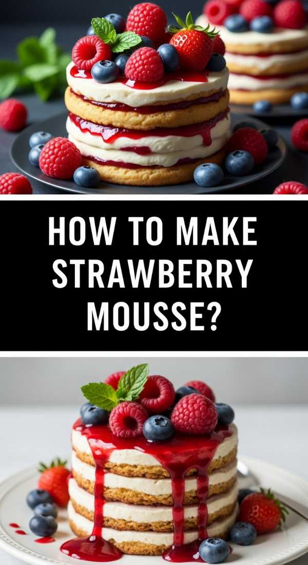 How To Make Strawberry Mousse 69ee3ad1ad543