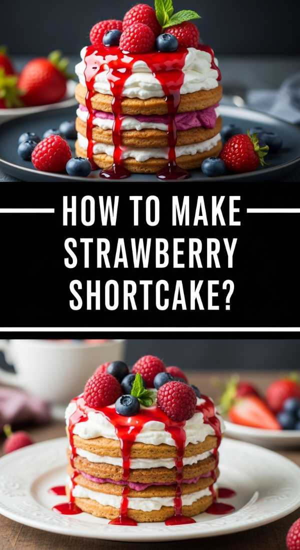 How To Make Strawberry Shortcake 69ee3ad287527