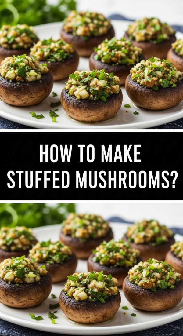 How To Make Stuffed Mushrooms Simple 69df8f67d3866