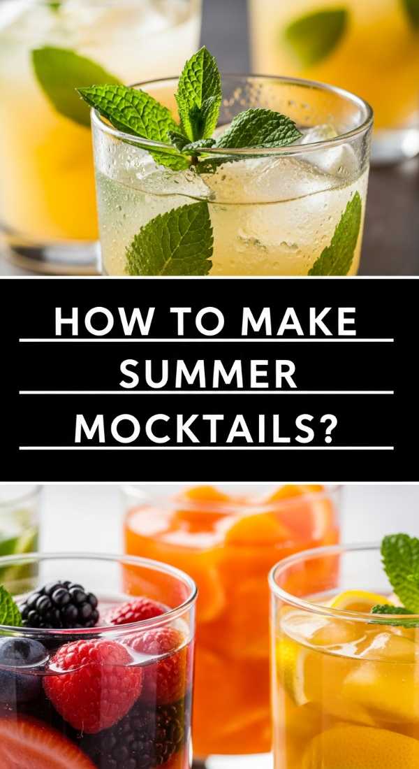 How To Make Summer Mocktails 69ea52f04c0e2