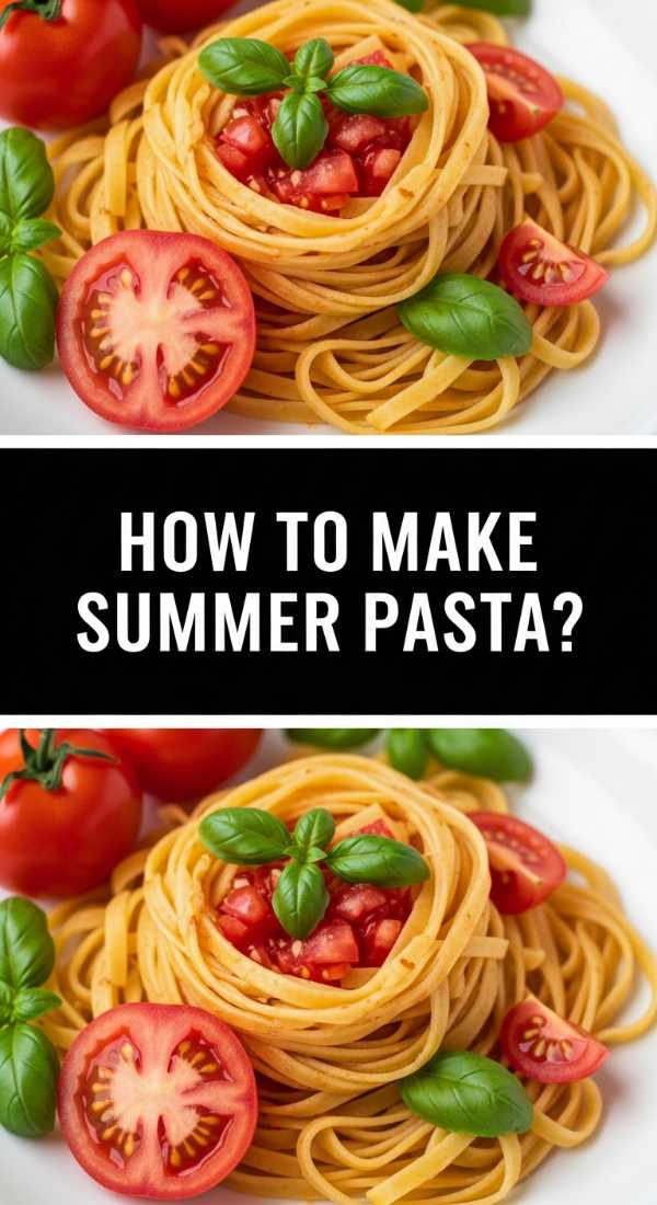 How To Make Summer Pasta 69ea51e73b4f6