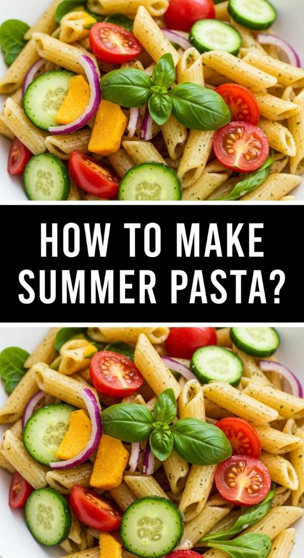 How To Make Summer Pasta 69eba572341c9