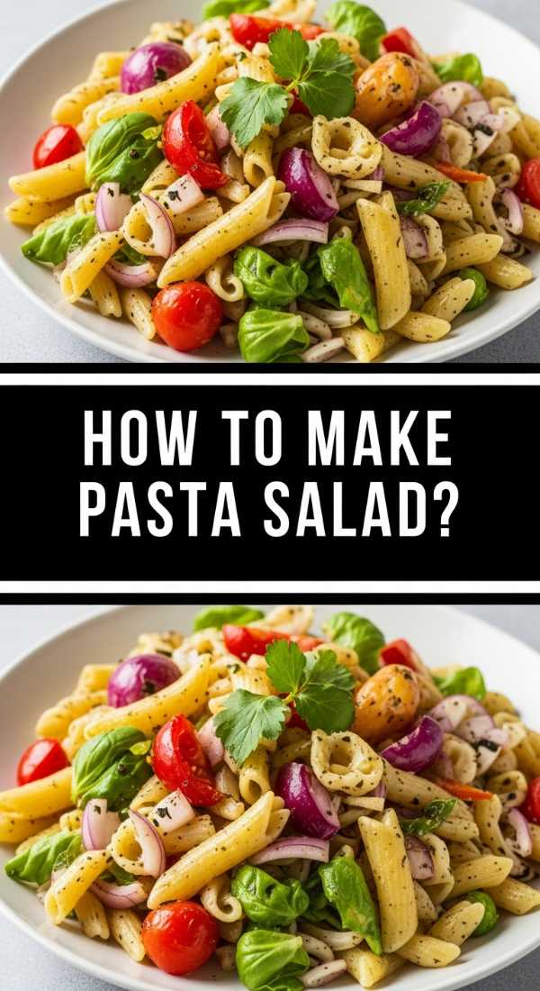 How To Make Summer Pasta Salad 69e4a6238eaf1